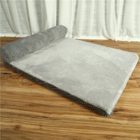 Pet Dog Bed (Option: Grey-Unilateral-L)