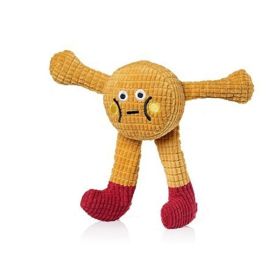 Adorable Squeaky Catnip Toys for Cat or Dog Teeth Clean (Color: Yellow, type: Pet Toys)